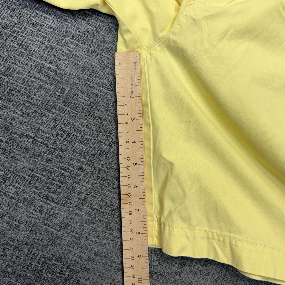 Polo Ralph Lauren Tyler Shorts Men's 33 Yellow Pleated Chino Classic